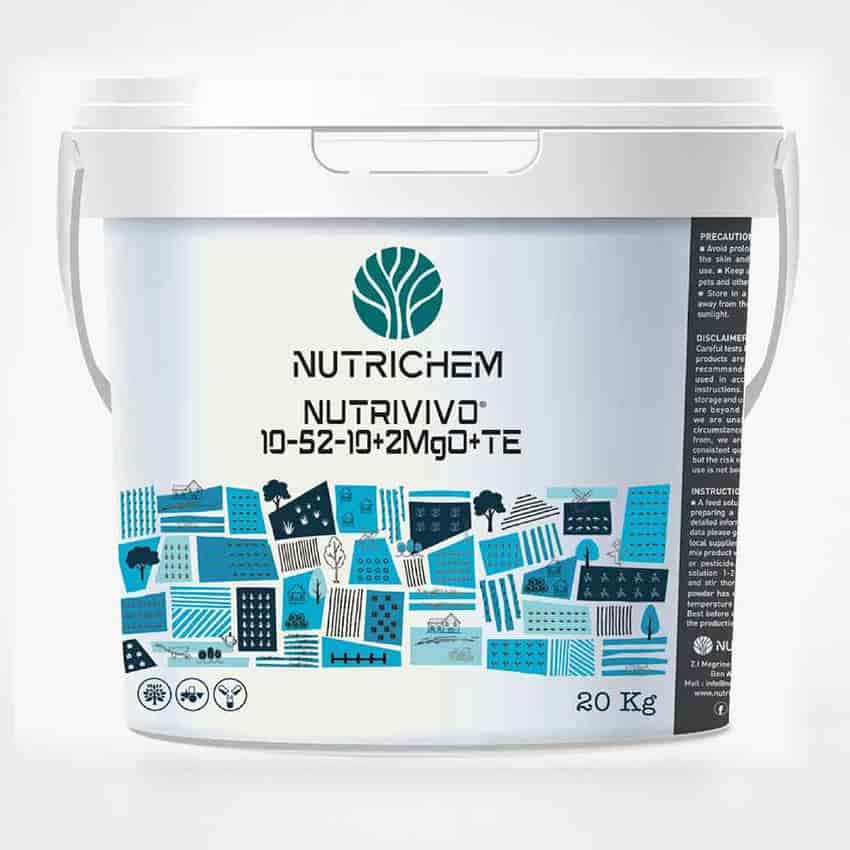 NPK 10-52-10 + TE Gel – Stimulateur Racinaire et Floraison –  (نمو عروق و تكثير الازهار)(20 Kg)