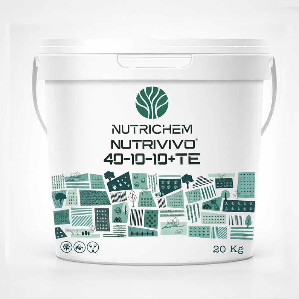 NPK 40-10-10 + TE – Riche en Azote (نتروجين)(نمو خضري)(20 Kg)